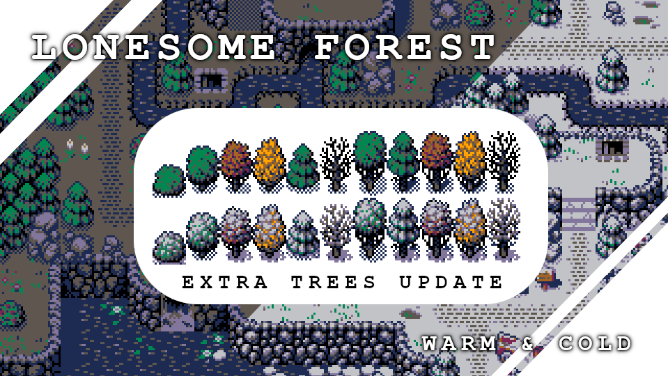 Fantasy RPG Tileset: Lonesome Forest