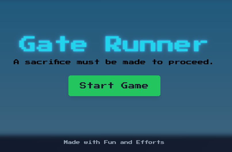Gate Runner by ArticFoxHarsh