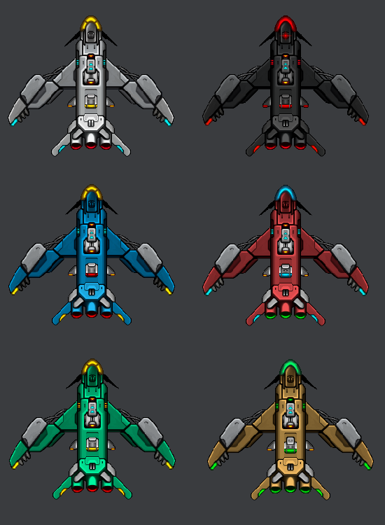 Color variations