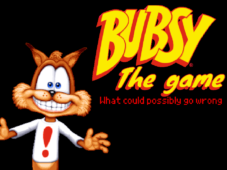 Bubsy the game!