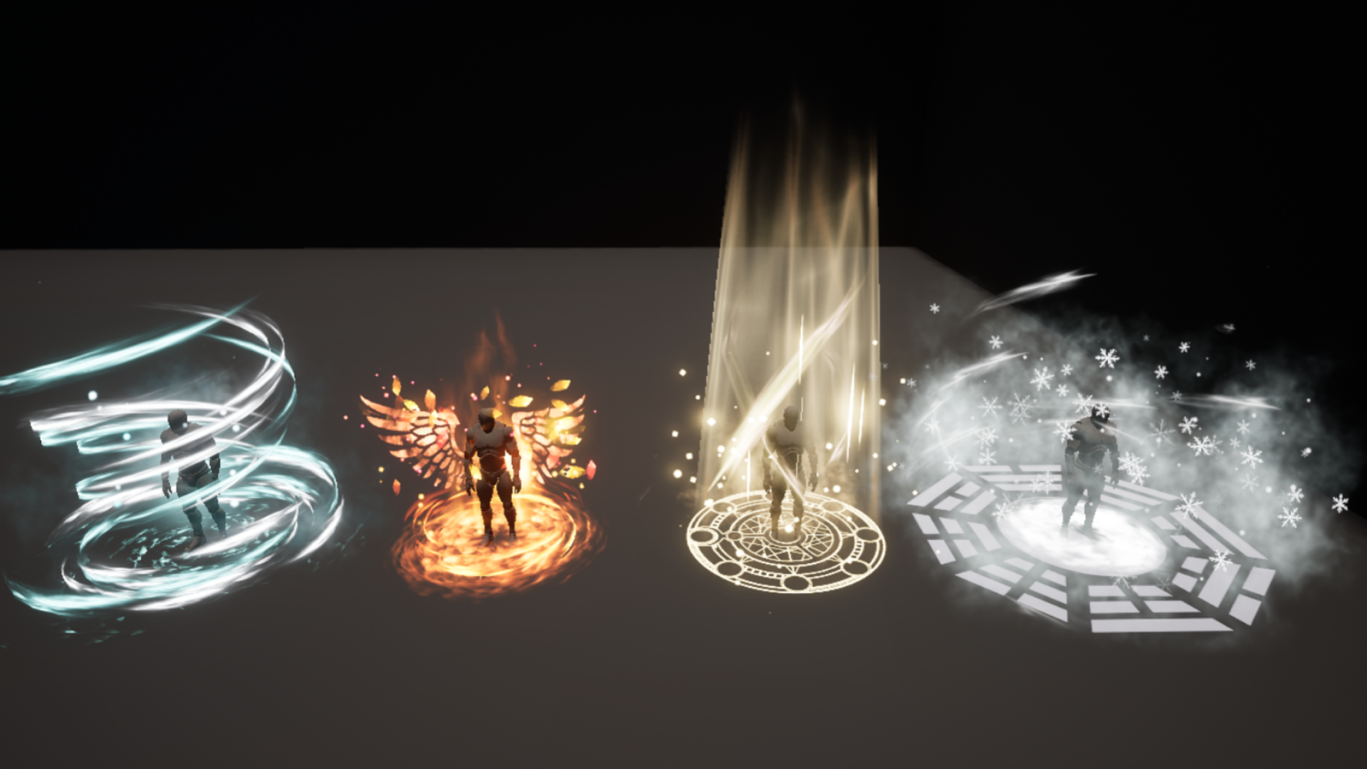 Unreal Engine Niagara - Buff VFX