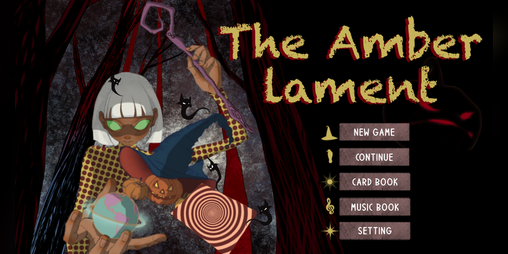 Cover image for THE AMBER LAMENT
