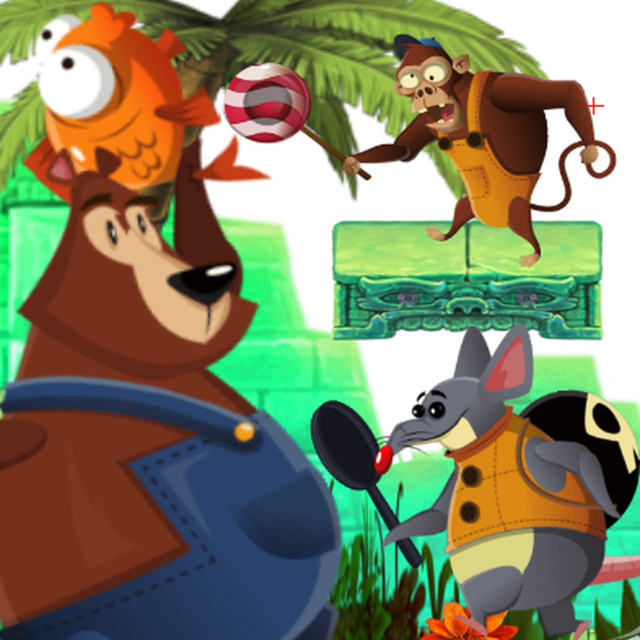 JumBistik Funny jungle shooter magic journey game