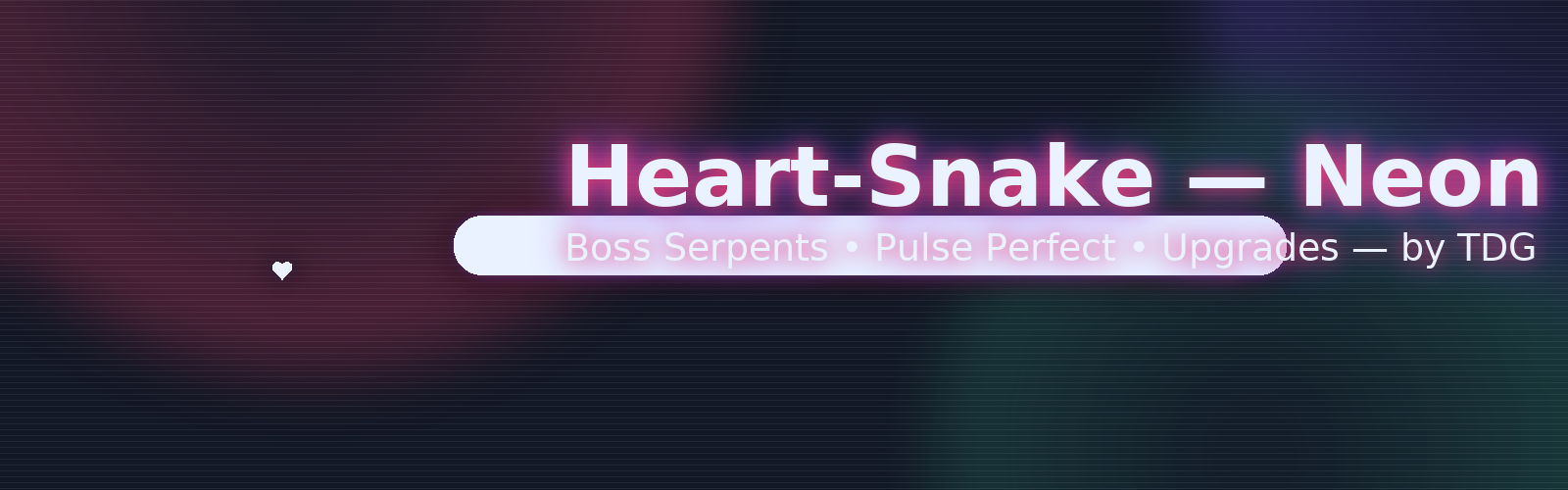 Heart‑Snake - Neon Pulse Edition TDG