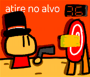 atire no alvo