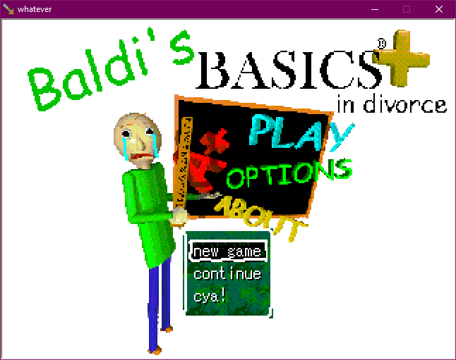 baldi's basics in divorce (bbid)