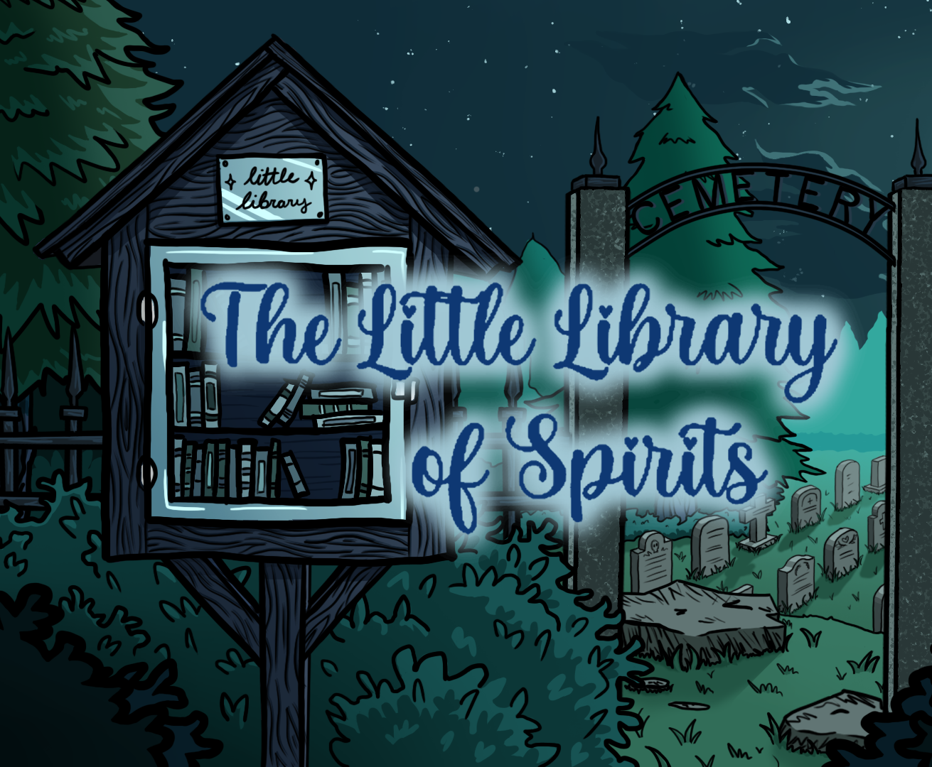 Cover image for The Little Library of Spirits