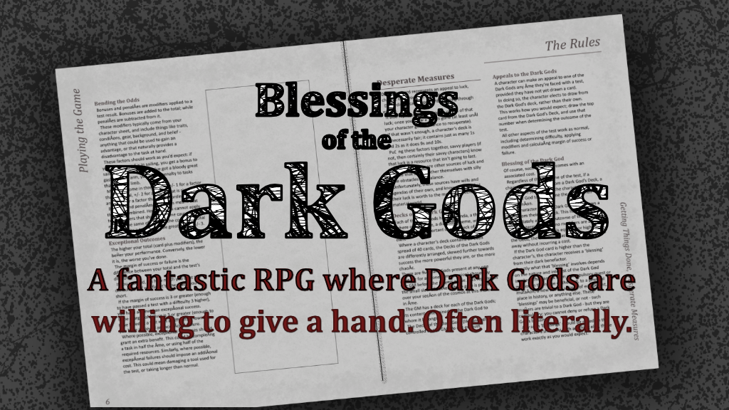 Cover image for Blessings of the Dark Gods