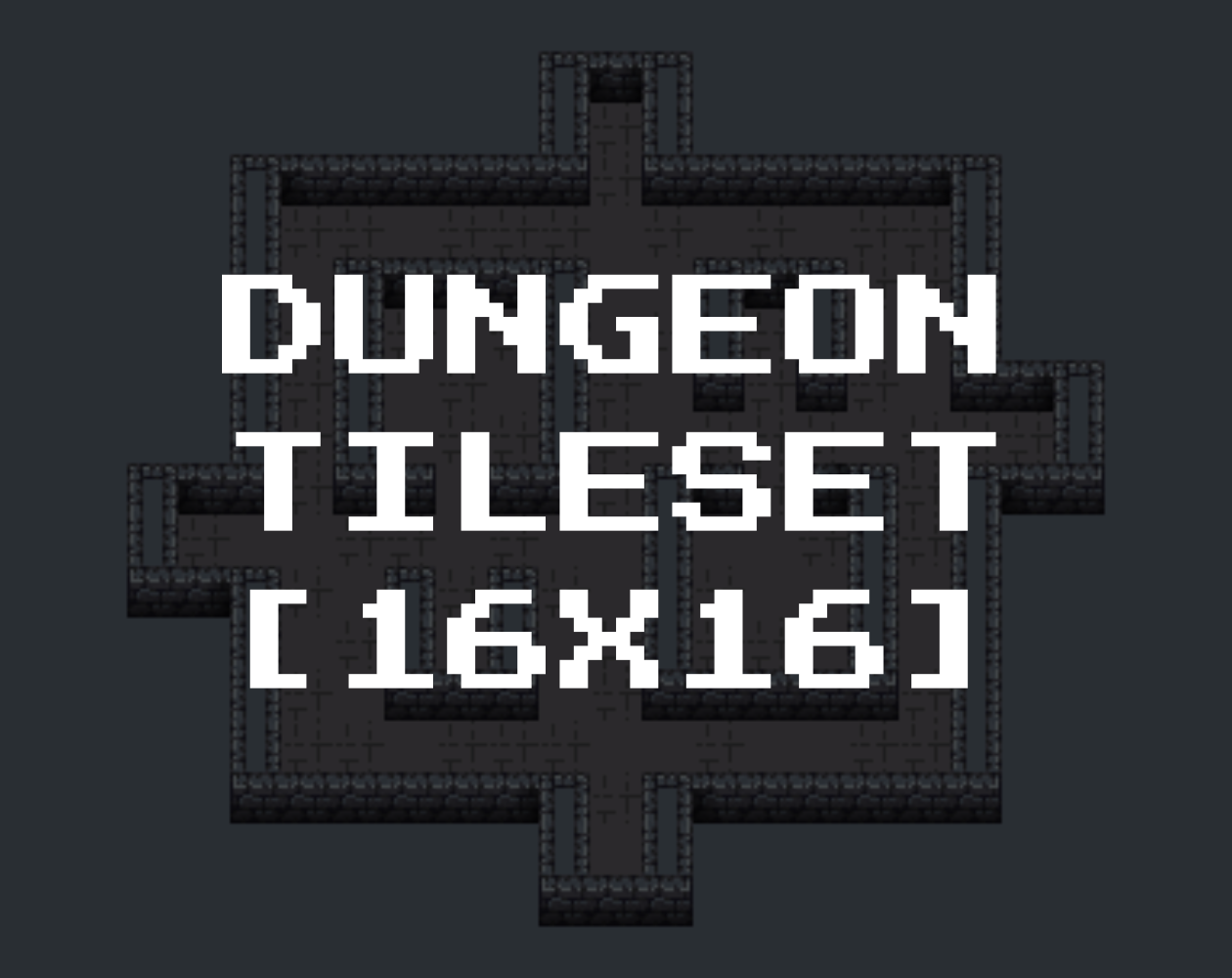 Dungeon Tileset [16x16] by Yarn Hook Studios