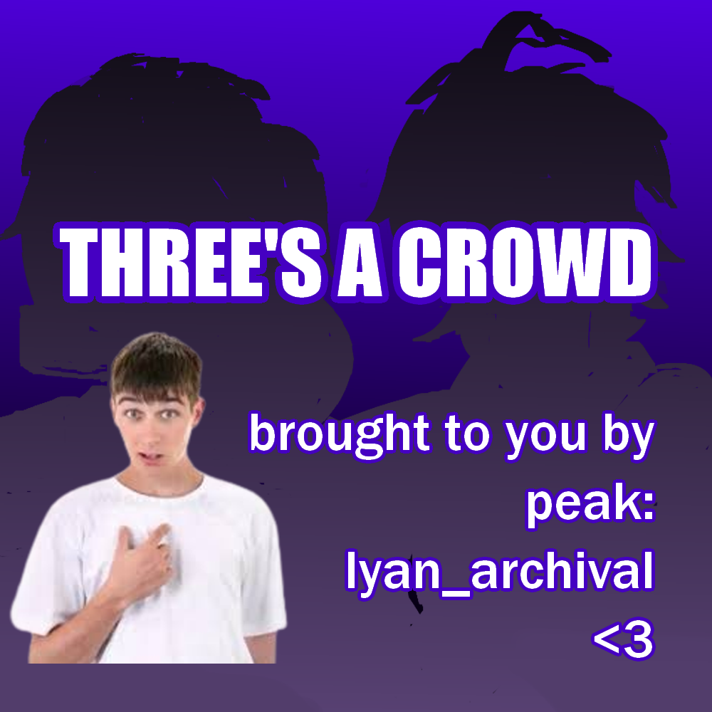 Cover image for Three's a Crowd