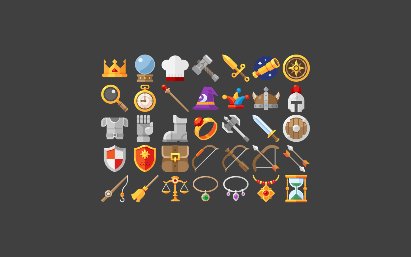 Small Icon Rp Universal RPG Icon Pack by sandcat