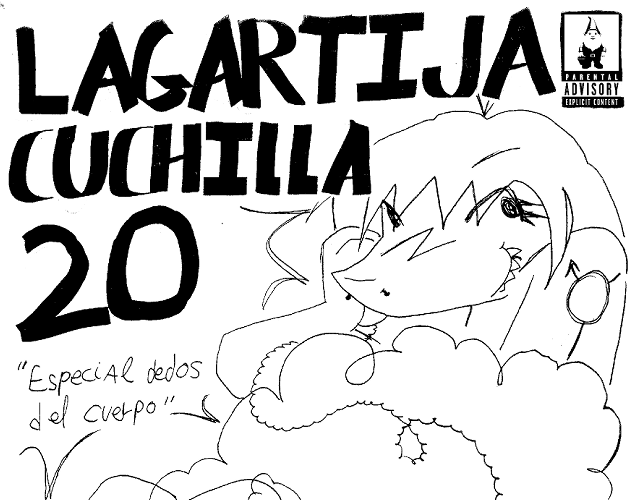 Cover image for Lagartija Cuchilla Nº20: Especial dedos del cuerpo