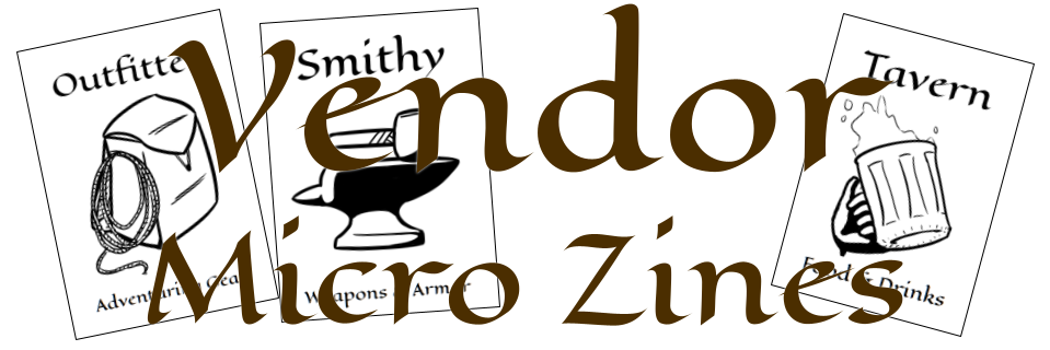 Micro Vendor Zines