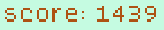 score: 1439 score: 1439