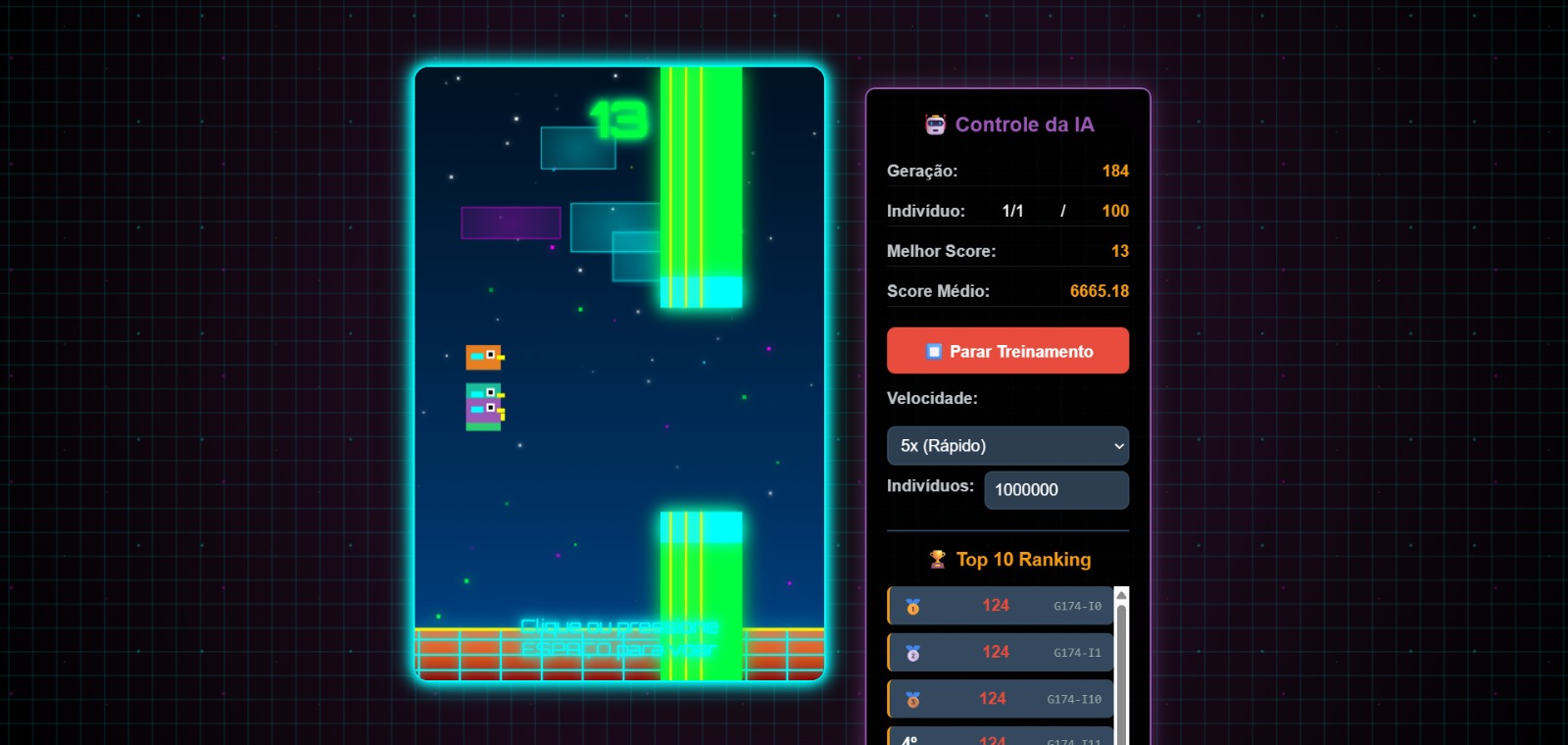 Flappy Bird AI