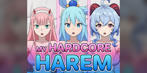 Cover image for MY HARDCORE HAREM