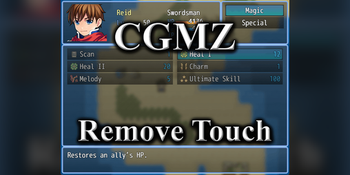 Cover image for [CGMZ] Remove Touch for RPG Maker MZ