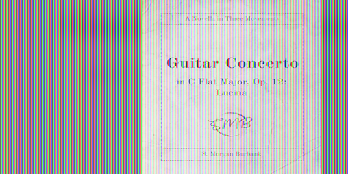 Cover image for Guitar Concerto in C Flat Major, Op. 12: Lucina