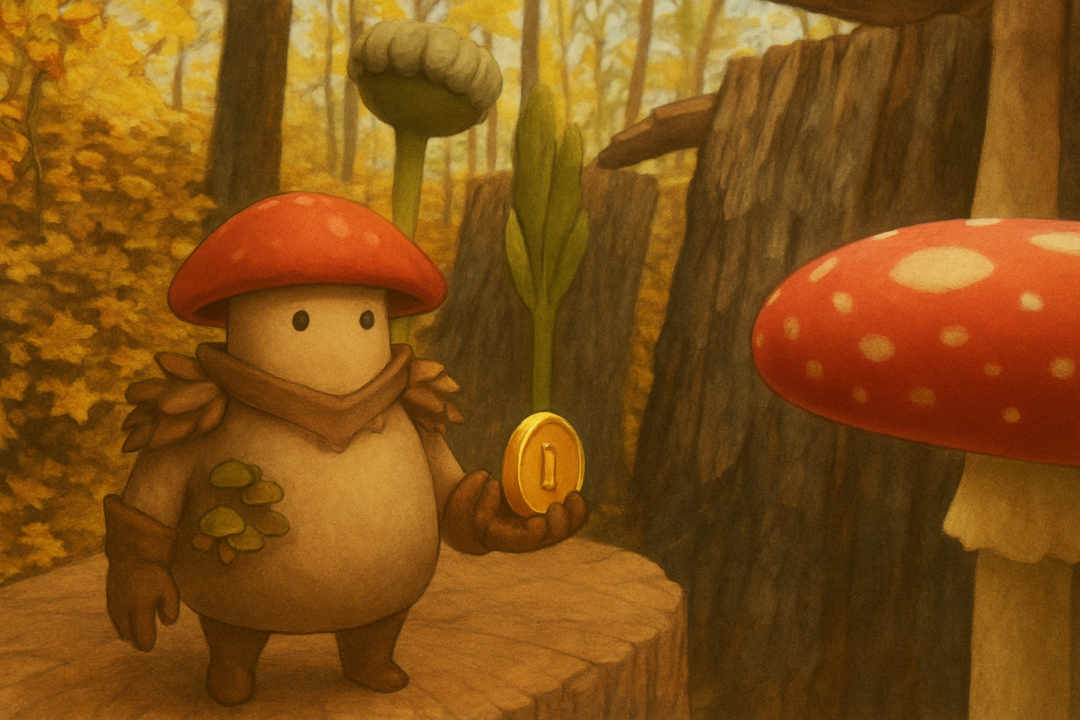 Louch Game Mushroom Arcade by polcch