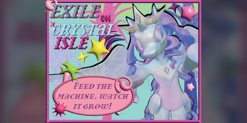 Cover image for Exile on Crystal Isle