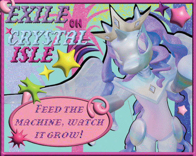 Cover image for Exile on Crystal Isle