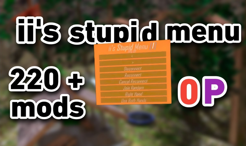 ii's Stupid Menu (Gtag Copy)