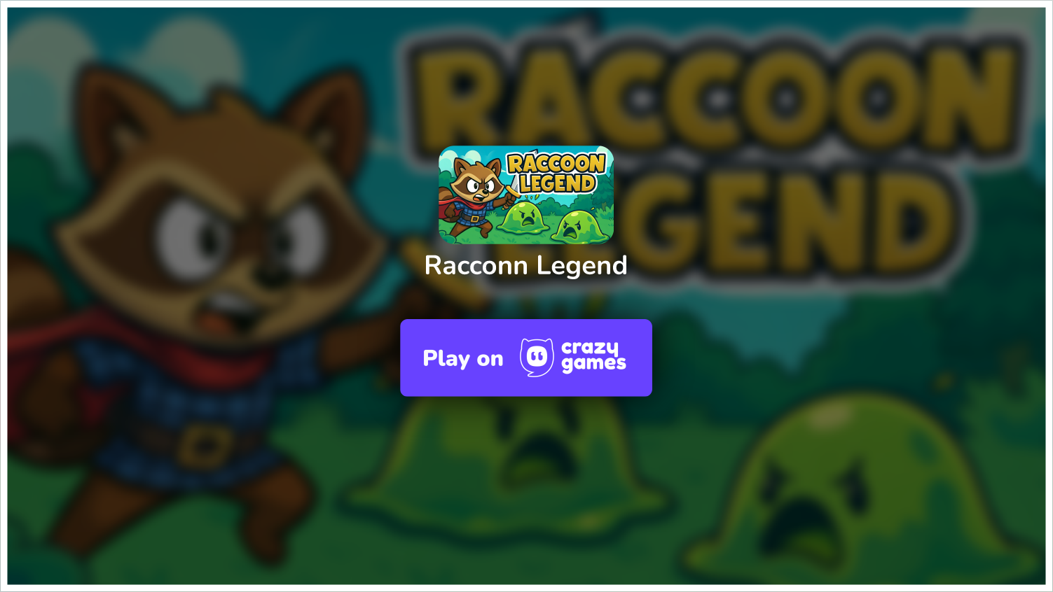 Raccoon Legend by Done 23
