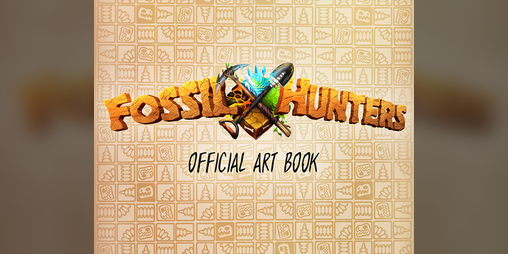 Cover image for Fossil Hunters: Artbook