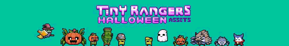 Tiny Rangers : Halloween Assets