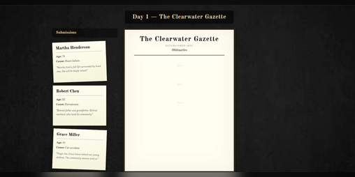 Cover image for The Clearwater Gazette