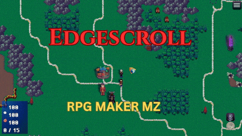 EdgeScroll - Plugin for RPG Maker MZ