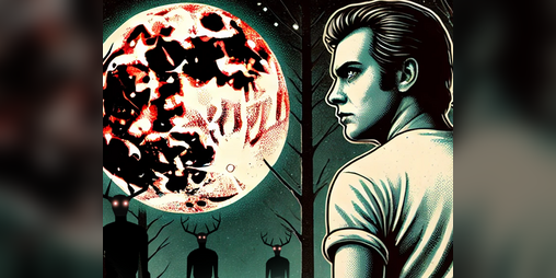 Cover image for Cursed by the Blood Moon