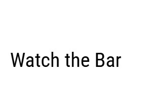 Cover image for Watch the Bar