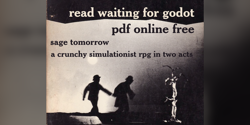 Cover image for read waiting for godot pdf online free