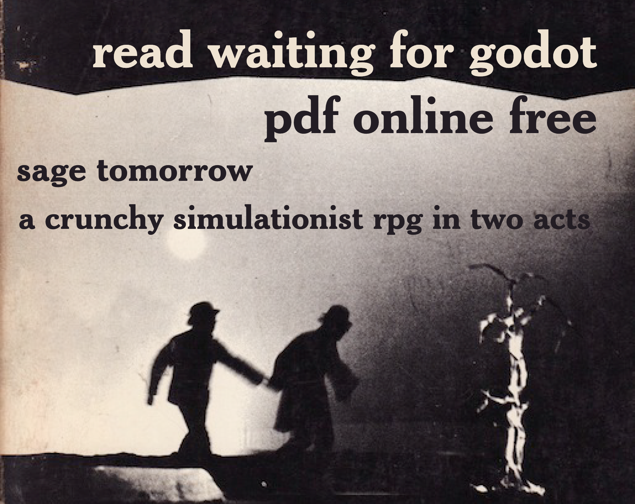 Cover image for read waiting for godot pdf online free