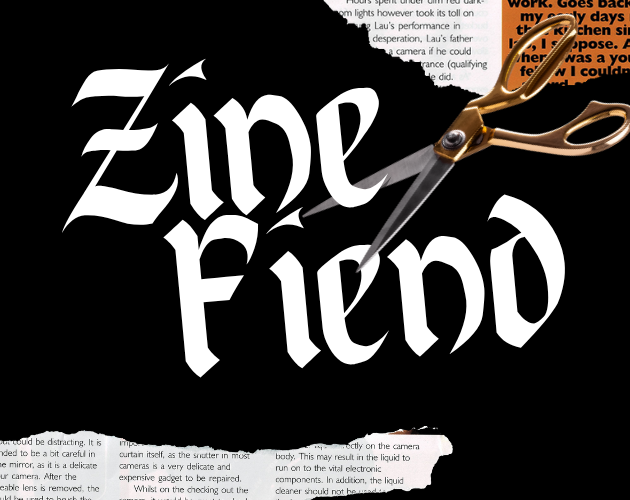 Cover image for Zine Fiend