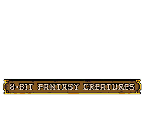 Unique 8-bit Fantasy Creatures by Marvyra