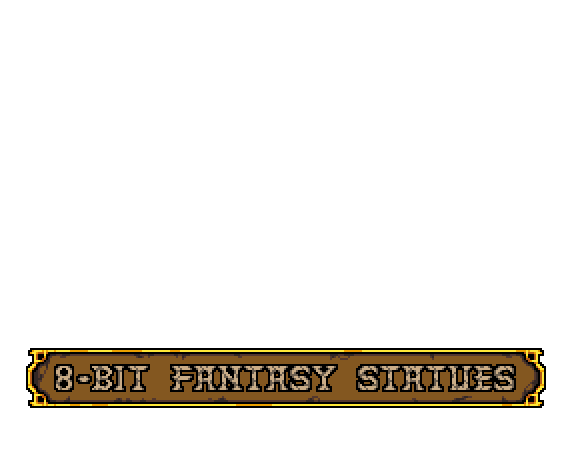 Unique 8-bit Fantasy Statues
