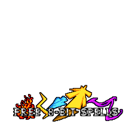 Unique Free 8-bit Spell Icons [16x16] by Marvyra