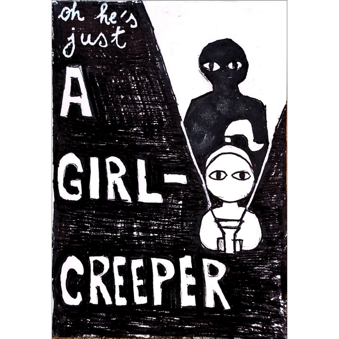 Cover image for A girl-creeper