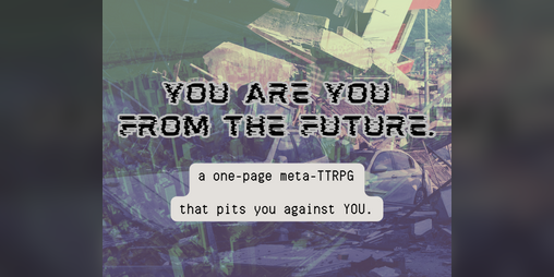Cover image for YOU ARE YOU FROM THE FUTURE