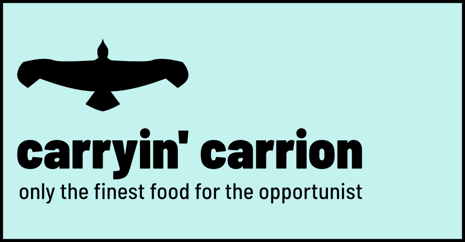 Cover image for carryin' carrion