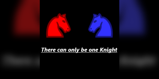Cover image for There can only be one Knight