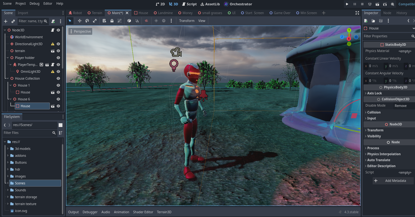 Play 3D Open World Game Template - Recommended Game