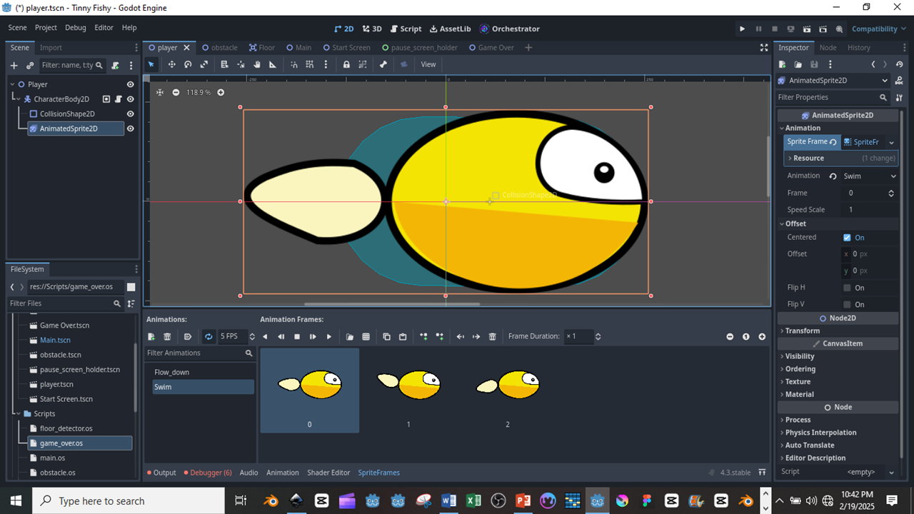 Tinny Fishy Game Template Pack