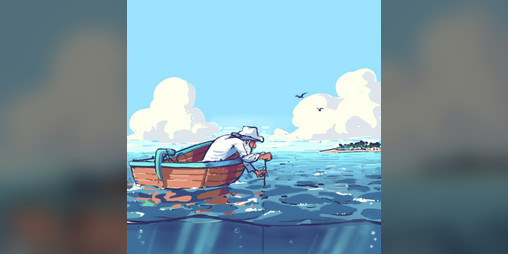 Cover image for The Only Man and the Sea