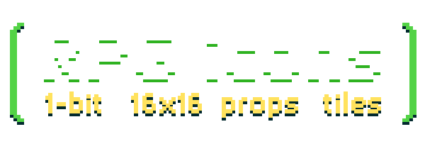 RPG icons —1 bit icon pack
