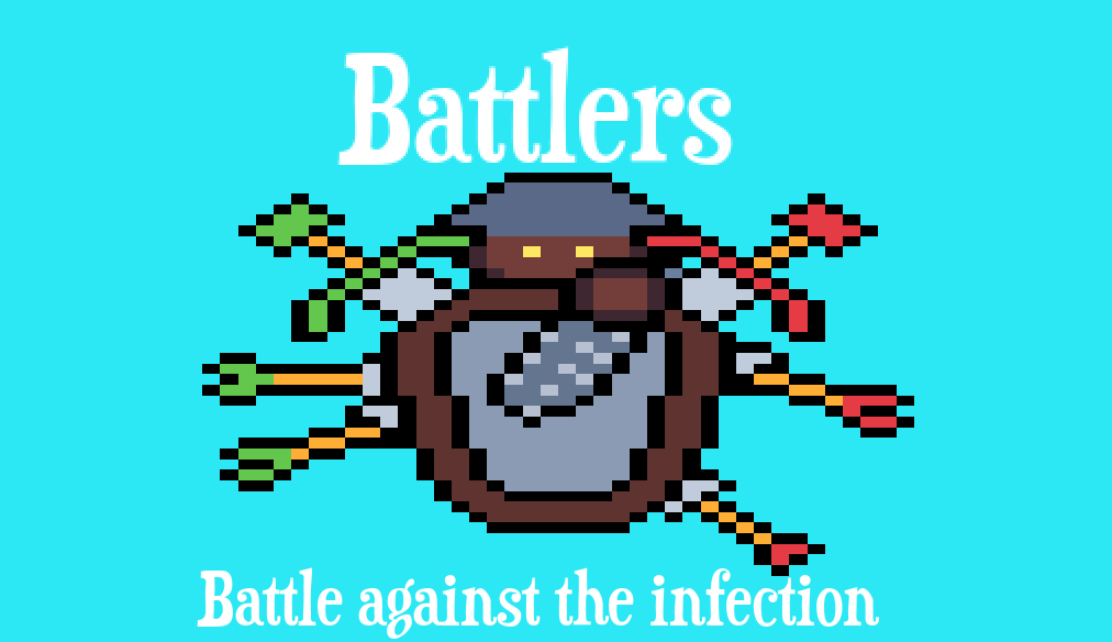 Cover image for Battlers battle against the infection