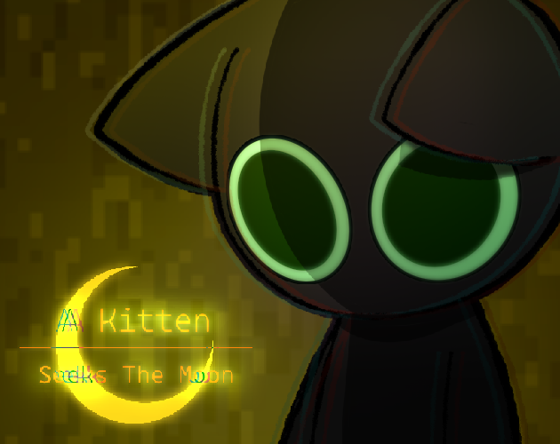 Cover image for A Kitten Seeks the Moon | 小猫寻月
