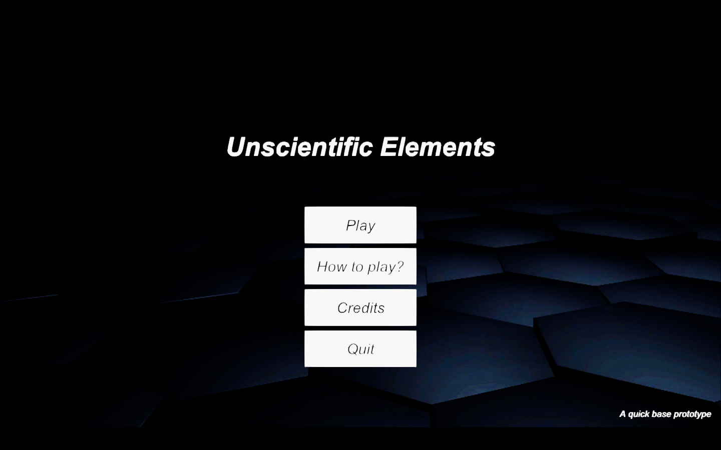 Unscientific Elements